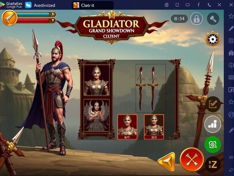 Gladiator Grand Showdown gameplay screenshot